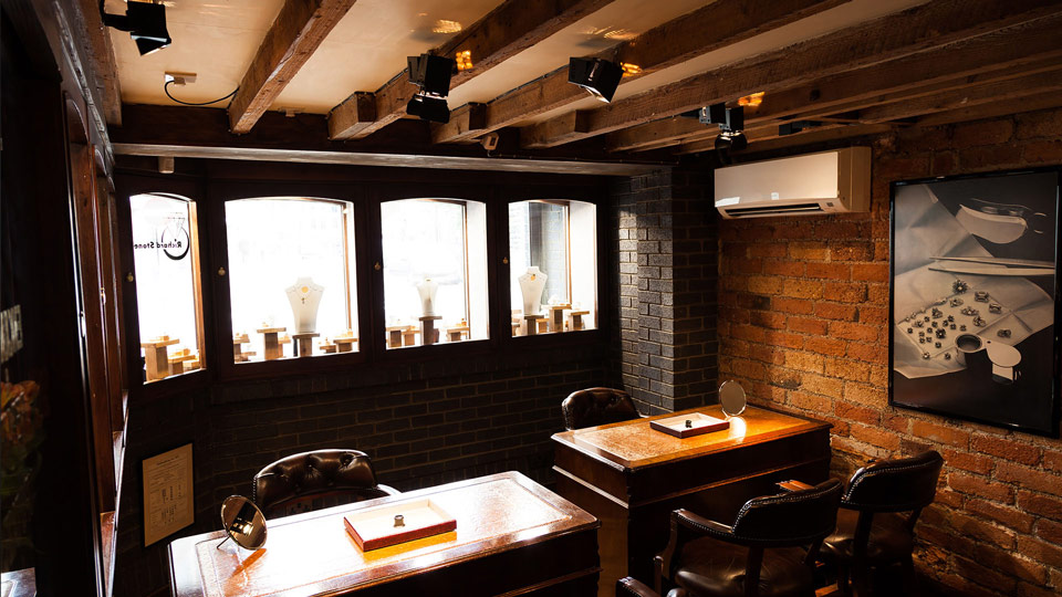 Richard Stone Jewellers Shop Interior